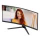 15. AOC B3 CU34B3E monitor komputerowy 86,4 cm (34") 3440 x 1440 px Wide Quad HD LED Czarny