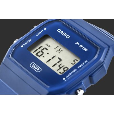 4. Zegarek CASIO Unisex F-91WB-2A1EF + BOX