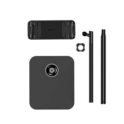 8. Acefast teleskopowy uchwyt do telefonu i tabletu (135-230mm szer.) na biurko 360° czarny (E4 black)