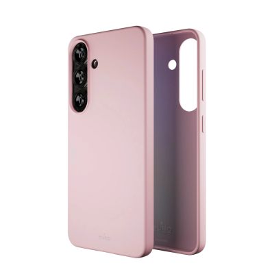 Etui silikonowe Puro Icon do Samsung Galaxy S25 - różowe