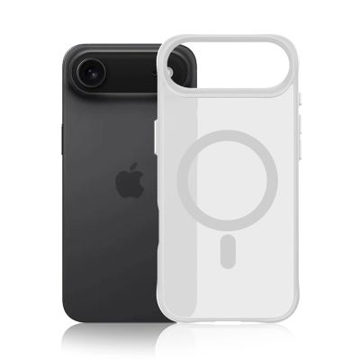 7. Etui 3mk Smoke MagCase na iPhone Air - białe-półprzezroczyste
