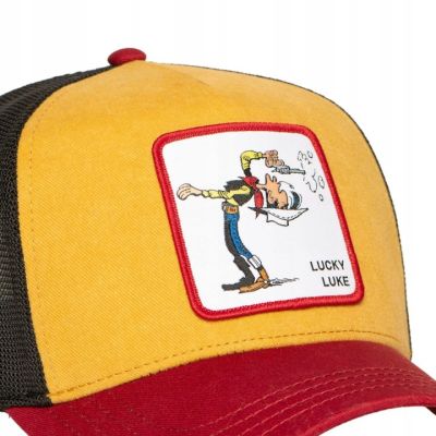 5. Czapka z daszkiem Capslab Lucky Luke Multicolor Trucker - CL/LCK2/1/PCT/COW
