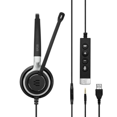 4. Zestaw słuchawkowy Sennheiser EPOS Impact SC 660 ANC USB Stereo On-Ear