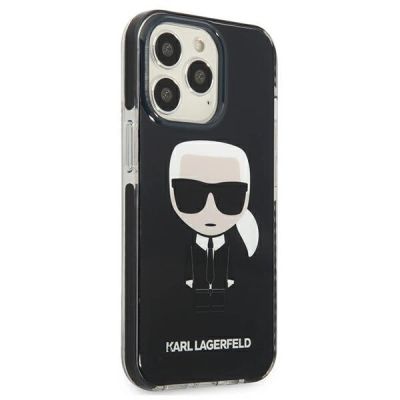 4. Etui Karl Lagerfeld Iconik Karl na iPhone 13 Pro / iPhone 13 - czarne
