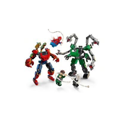 4. LEGO Marvel Super Heroes 76338 Bitwa mechów Spider-Mana i Doktora