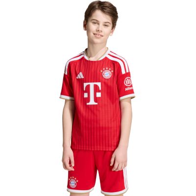 5. Koszulka dla dzieci adidas FC Bayern 26/27 Home Jersey czerwona JZ3098