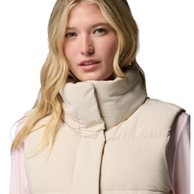 4. Columbia Amaze Puff Vest 2164724278 Beżowe L