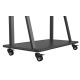 24. Neomounts NS-M4000BLACK uchwyt do tablic informacyjnych 2,67 m (105") Czarny