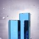 4. Etui Clear View Case do Samsung S24 Ultra z klapką - niebieskie
