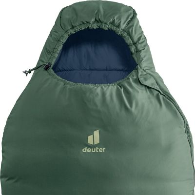 3. Deuter Orbit EL 0C/32F Dorosły Śpiwór typu mumia Tkanina, Polietylenosulfon (PES), Ripstop Zielony
