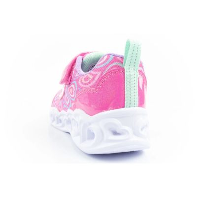 5. Skechers S Lighs-Heart buty dla dziewczynki sportowe wygodne LED