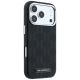 4. Etui Karl Lagerfeld Grained Mono Resin Logo MagSafe na iPhone 17 Pro / 18 Pro - czarne
