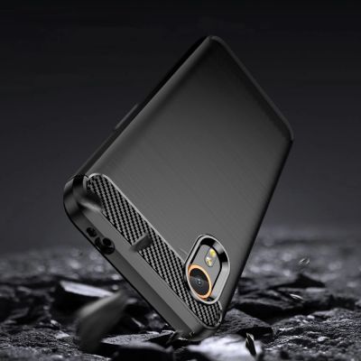 4. Etui Tech-Protect TPUCarbon na Samsung Galaxy XCover 7 - czarne