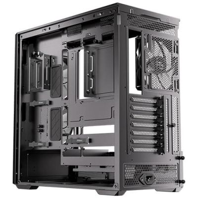 3. Antec FLUX REAR Midi Tower Czarny