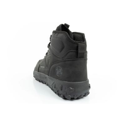 5. Lee Cooper buty sportowe męskie zimowe trekkingowe ocieplane za kostkę czarne