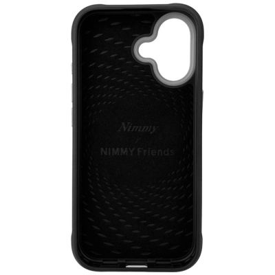 7. Etui Nimmy Big Eyed Pet 2.0 Panda do iPhone 17 - czarne