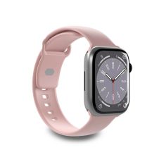 Pasek silikonowy Puro Icon do Apple Watch 38 / 40 / 41 mm - różowy (2 szt.)