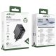 7. Ładowarka Acefast A57 PD 35W GaN 2 x USB-A + USB-C z 3 portami - czarna