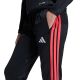 4. Spodnie dla dzieci adidas Tiro 26 League Slim czarno-czerwone JY7115