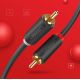 9. Kabel Ugreen AV104 10518 audio 2RCA (męski) / 2RCA (męski) 2m - szary