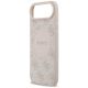 6. Etui Guess 4G Circle Classic Logo MagSafe na iPhone Air - różowe