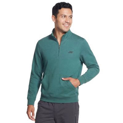 3. Skechers Weekend Easy 1/4 Zip LT269-STOL Zielone L