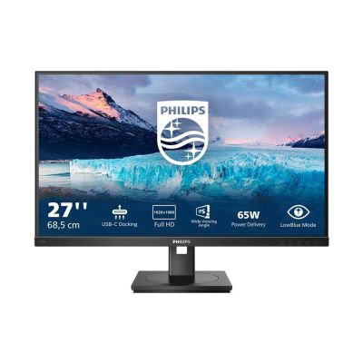 12. Philips S Line 273S1/00 monitor komputerowy 68,6 cm (27") 1920 x 1080 px Full HD LCD Czarny