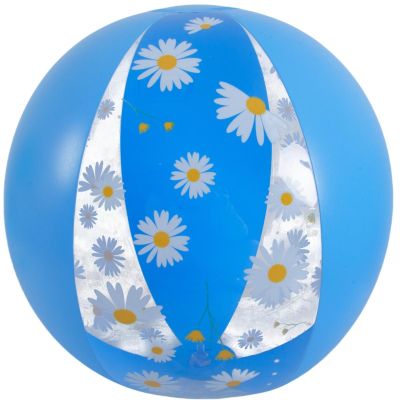 PIŁKA PLAŻOWA DMUCHANA 50CM DAISY NIEBIESKA 53174