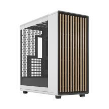 Przezroczysta obudowa Fractal Design North XL RC Chalk TG, Midi-Tower, ATX, Szkło hartowane - białe