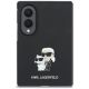 2. Etui Karl Lagerfeld Saffiano Karl&Choupette Pin na Samsung Galaxy Z Fold 8 - czarne