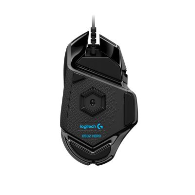2. Mysz Logitech G502 Hero 910-005470 (optyczna; 16000 DPI; kolor czarny)