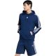 Bluza męska adidas Essentials 3-Stripes French Terry Hoodie granatowa KY4203