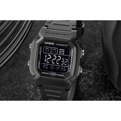 5. Zegarek Męski CASIO W-800H-1BVES + BOX