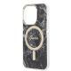 6. Etui Guess Marble MagSafe na iPhone 14 Pro + ładowarka indukcyjna - czarne
