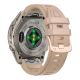 2. Pasek Tech-Protect Silicone na Garmin Fenix 5S / 5S Plus / 6S / 6S Pro / 7S / 8 / 9 / 9 Pro (43 mm) - beżowy