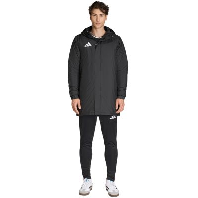 18. Kurtka męska adidas Entrada 26 Stadium czarna JZ6668