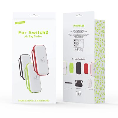 5. Etui Yoyoisles by Dux Ducis Air Bag na Nintendo Switch 2 - czarno-białe