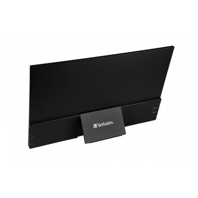 4. Monitor komputerowy Verbatim 49593 43,9 cm (17.3") 1920 x 1080 px Full HD LCD Ekran dotykowy Czarny