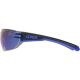 2. Okulary rowerowe UVEX Equate, black/blue matt/mirror blue