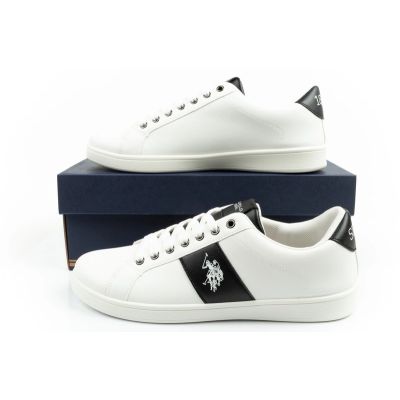 10. U.S. Polo Assn.buty trampki sneakersy męskie modne białe wygodne