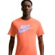 3. Koszulka męska Nike Nsw Tee Icon Futura pomarańczowa AR5004 835