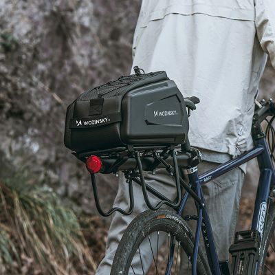 12. Sakwa rowerowa Wozinsky WSR-01B na bagażnik 9l - czarna