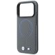 6. Etui BMW M Carbon Printed Ringl MagSafe na iPhone 18 Pro / 17 Pro - szare