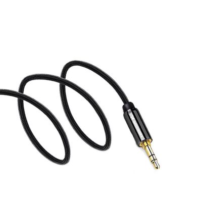 8. Wozinsky uniwersalny kabel mini jack 2x kabel AUX 1,5 m czarny