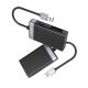 3. Czytnik kart pamięci Orico CL4D-A3 USB-A 3.0 SD microSD CF MS 5 Gb/s - czarno-srebrny