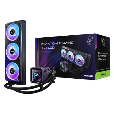 12. Chłodzenie ASRock Phantom Gaming 360 LCD