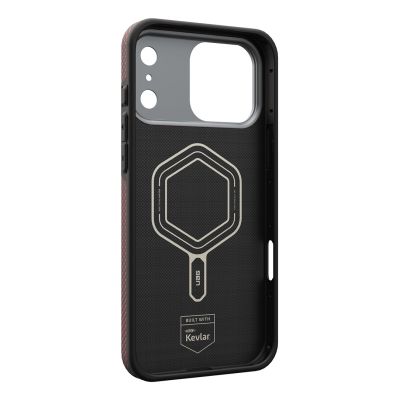 9. UAG Fibr Armr MagSafe - etui do iPhone 17 Pro Max kompatybilne z MagSafe (kevlar graphite / bronze)