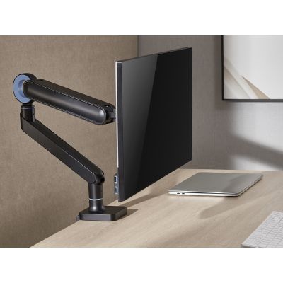 8. Equip 650184 uchwyt / stojak do monitorów 88,9 cm (35") Biurko Czarny