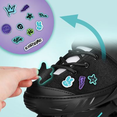 3. NA2053A ŁYŻWOROLKI VIBE TURKUSOWE ROZM. XS(29-32) NILS EXTREME