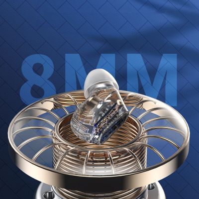 4. Słuchawki Choetech MEMS bezprzewodowe TWS Bluetooth 5.3 - fioletowe